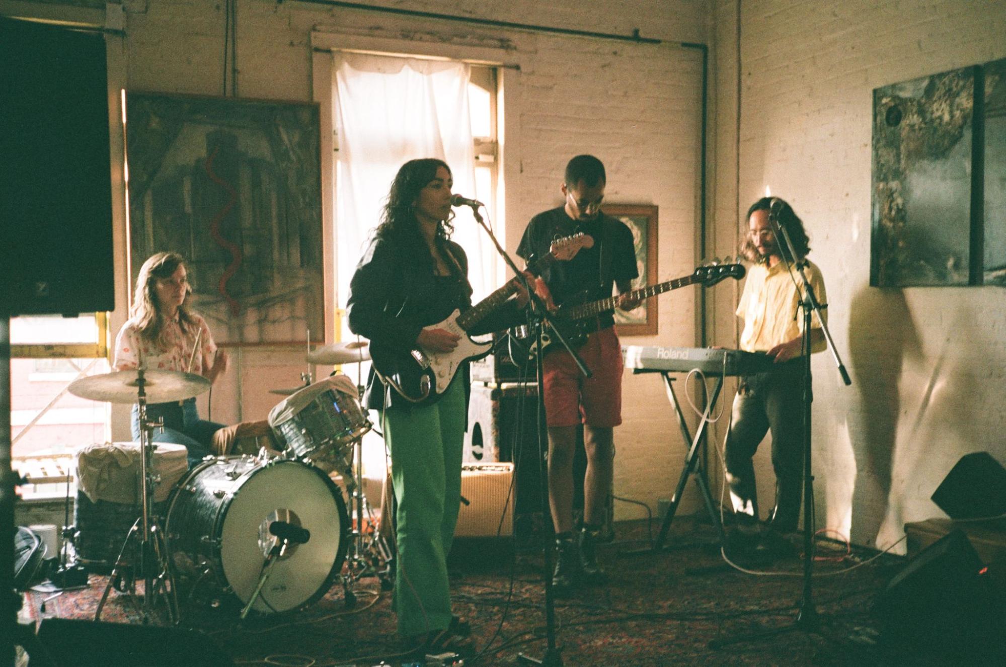 Niloo and her band.
